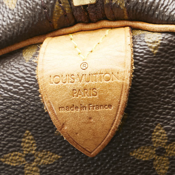 Louis Vuitton Monogram Keepall 55 Boston Bag M41424 Brown PVC Leather Women's... - Picture 11 of 13